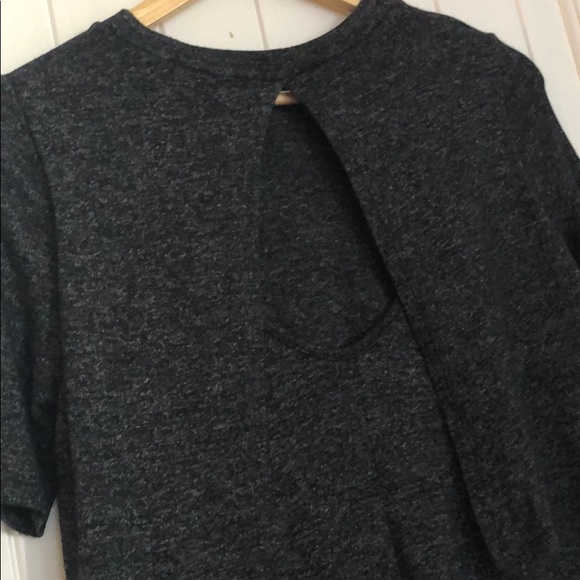 Speckled black Open back dress - Picture 4 of 4